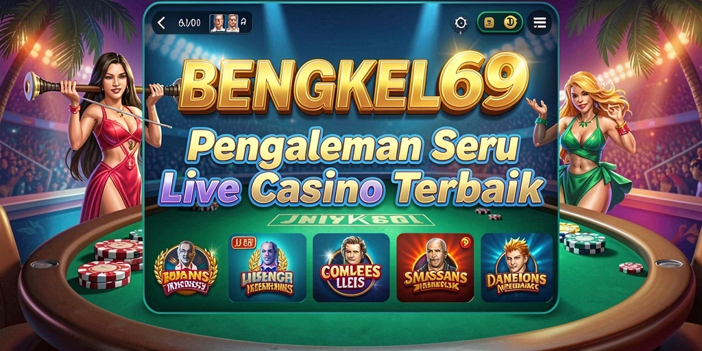 Gameplay menarik BENGKEL69 dengan dealer langsung.
