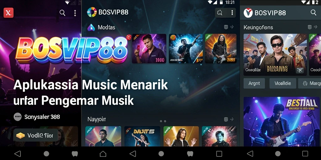 Tangkapan layar gameplay BOSVIP88 yang menampilkan fitur interaktif musik.
