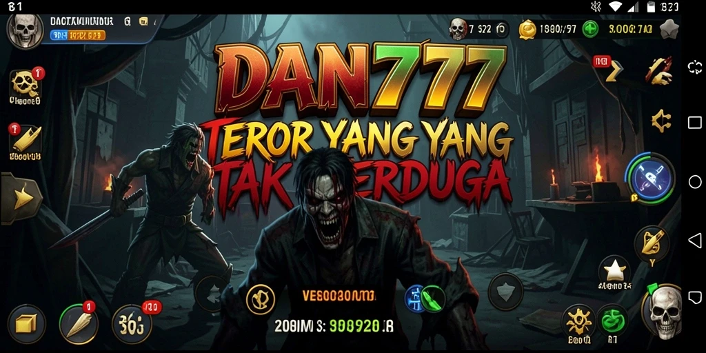 Screenshot menampilkan momen mendebarkan di DAN777.