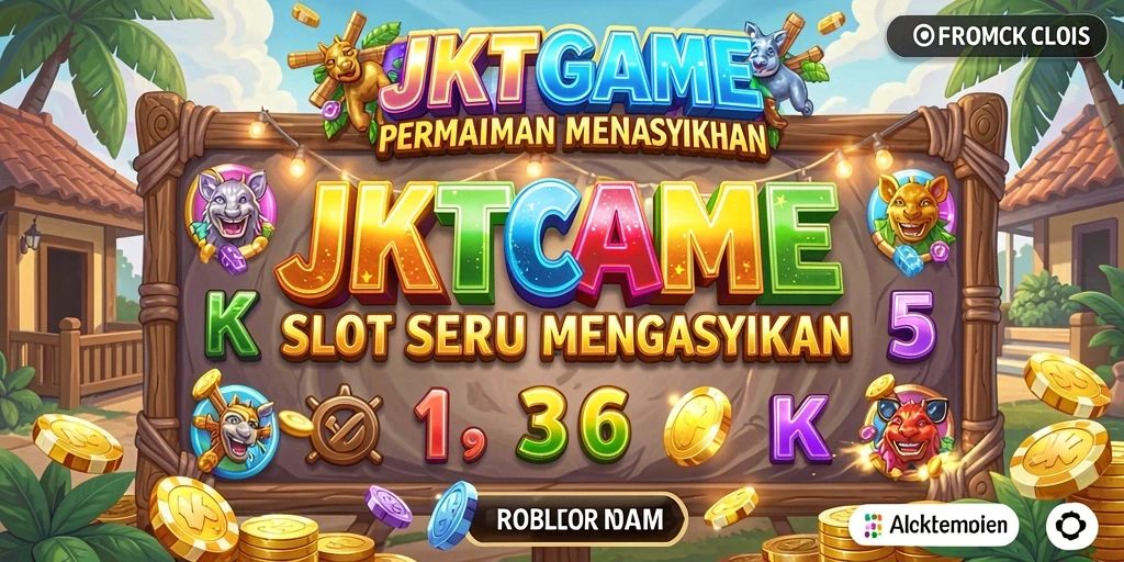 Tampilan gameplay Slot yang seru dan mengasyikkan di JKTGAME.