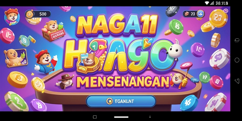 Screenshot gameplay NAGA11 dengan momen seru permainan Bingo.