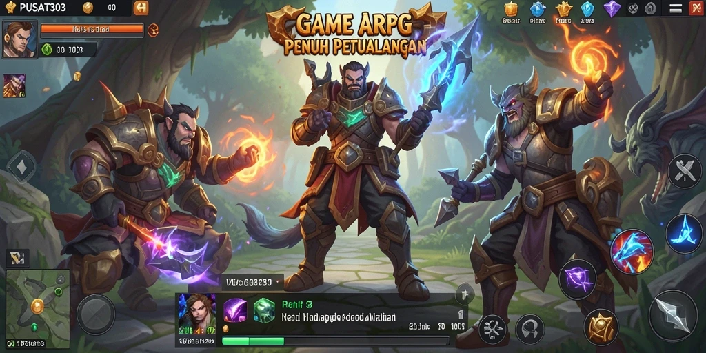 Gameplay menakjubkan dalam dunia fantasi ARPG yang penuh aksi.