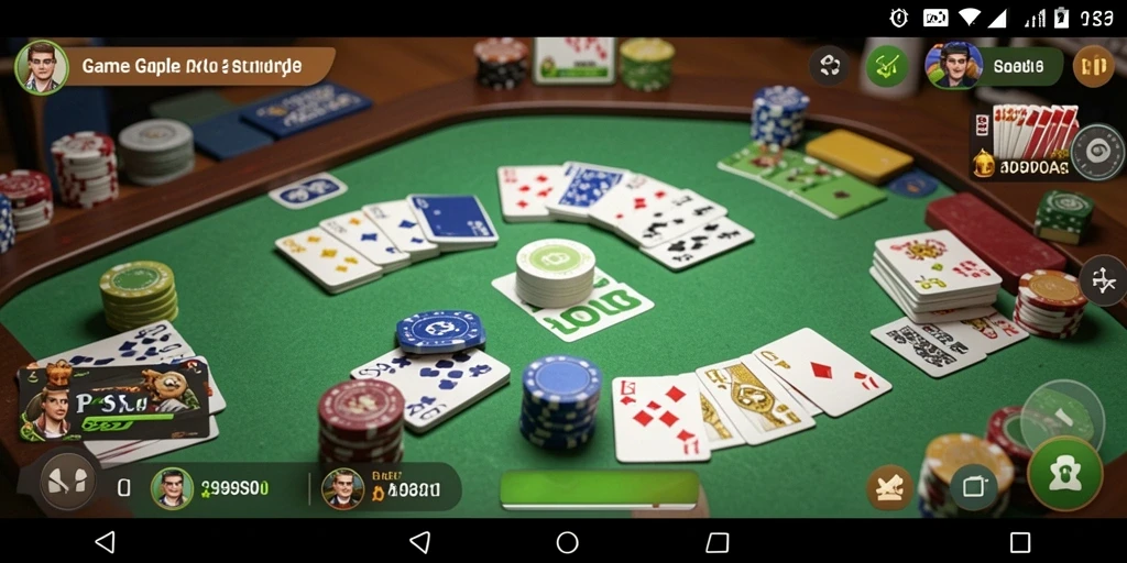 Tampilan seru gameplay Gaple S9S9 di perangkat Anda.
