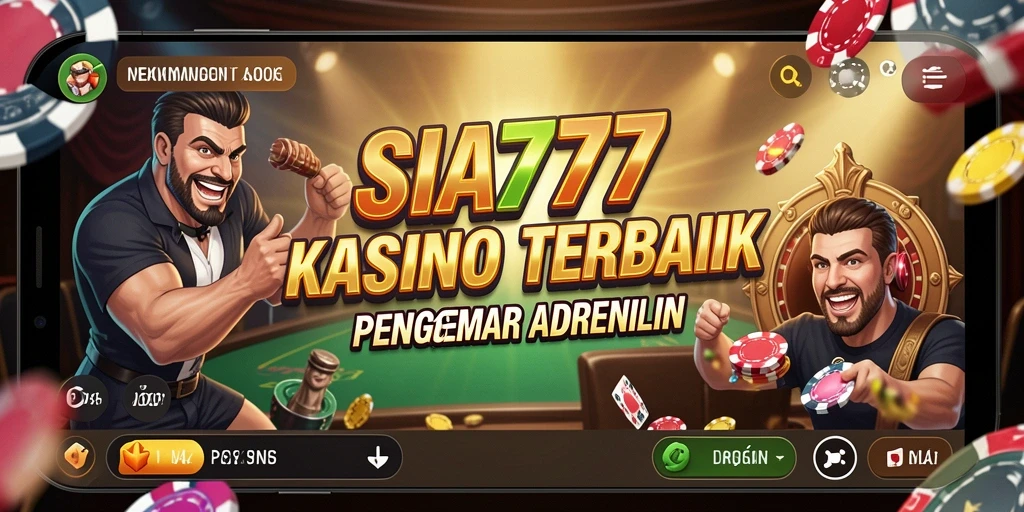 Tampilan menarik dari gameplay SIA777 yang memukau di kasino.
